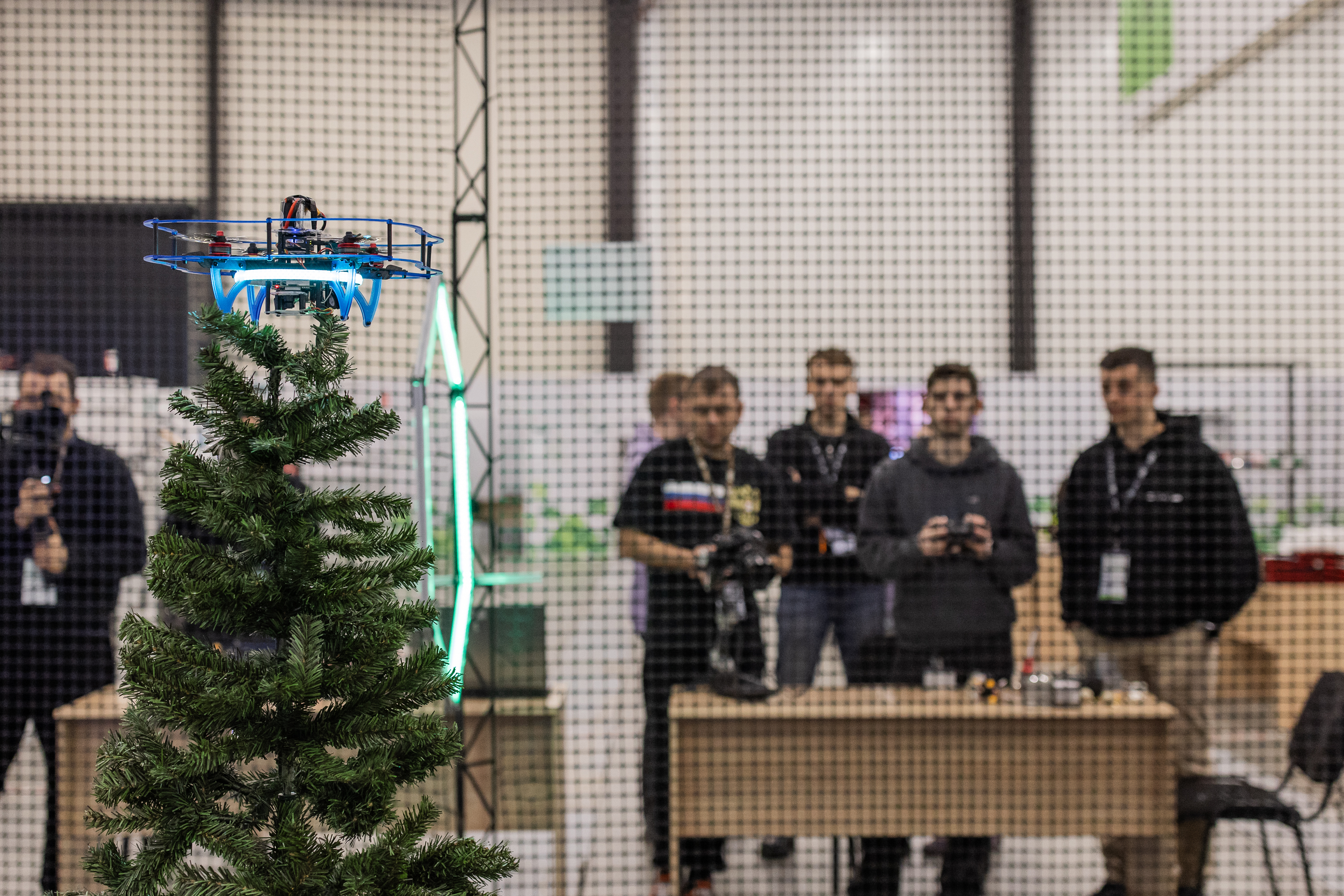 На финале прошло шоу дронов!